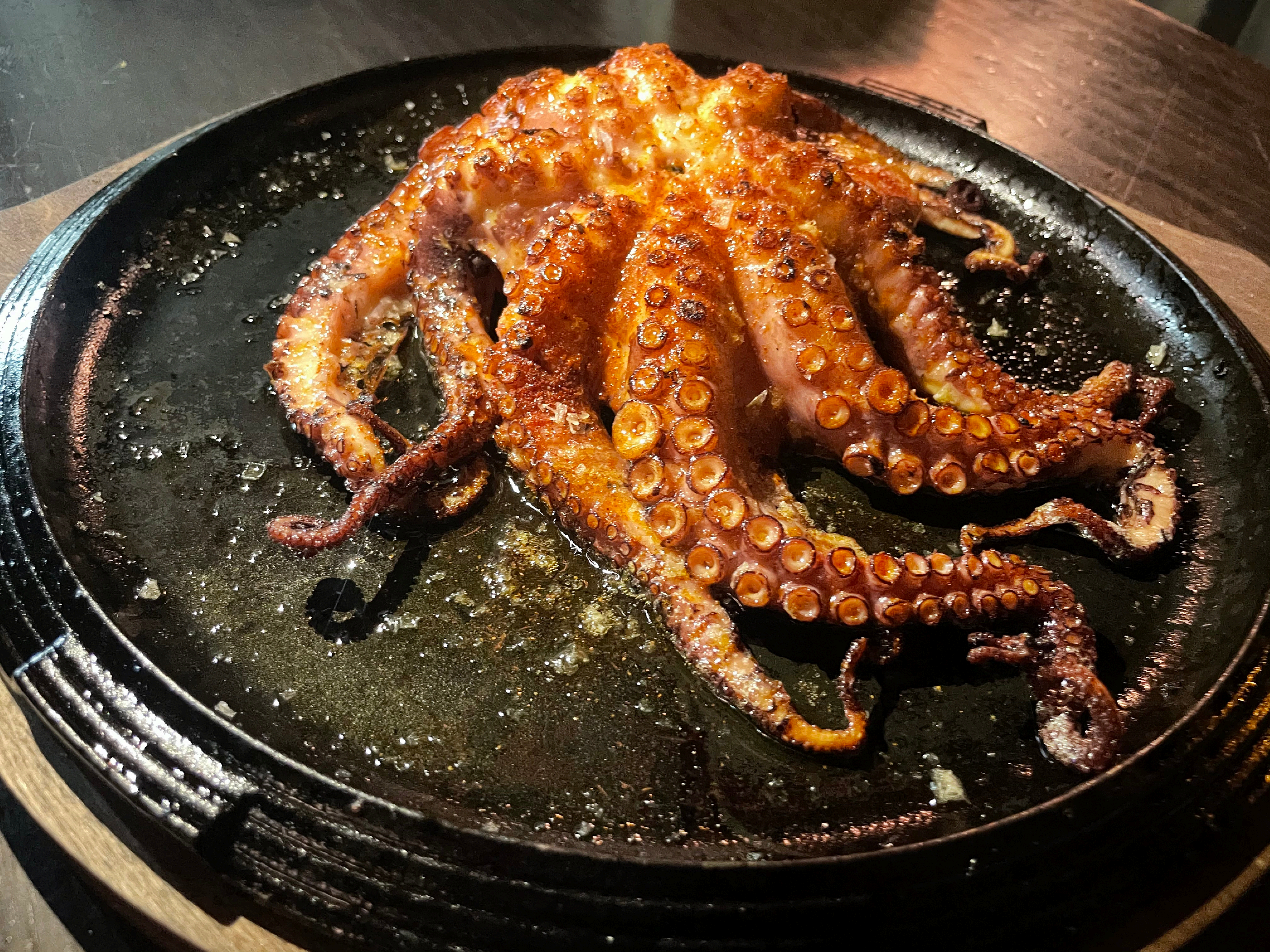 Pulpo a la piedra